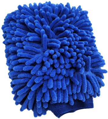 Рукавиця - мочалка із мікрофібри для контакної (ручної) мийки